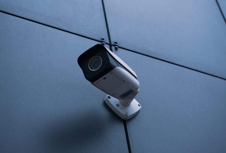 white and black corded device